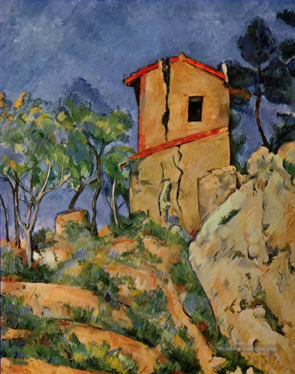 La maison aux murs fissurés Paul Cézanne Peintures à l'huile